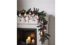 Alf Batteridriven Ljusslinga 1,4m Röd