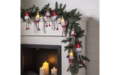 Alf Batteridriven Ljusslinga 1,4m Röd