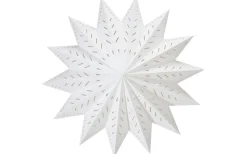 Alfa Adventsstjärna Vit 50cm