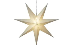 Alice Batteridriven Julstjärna för Utomhusbruk 60cm Vit IP44