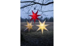 Alice Batteridriven Julstjärna för Utomhusbruk 60cm Vit IP44