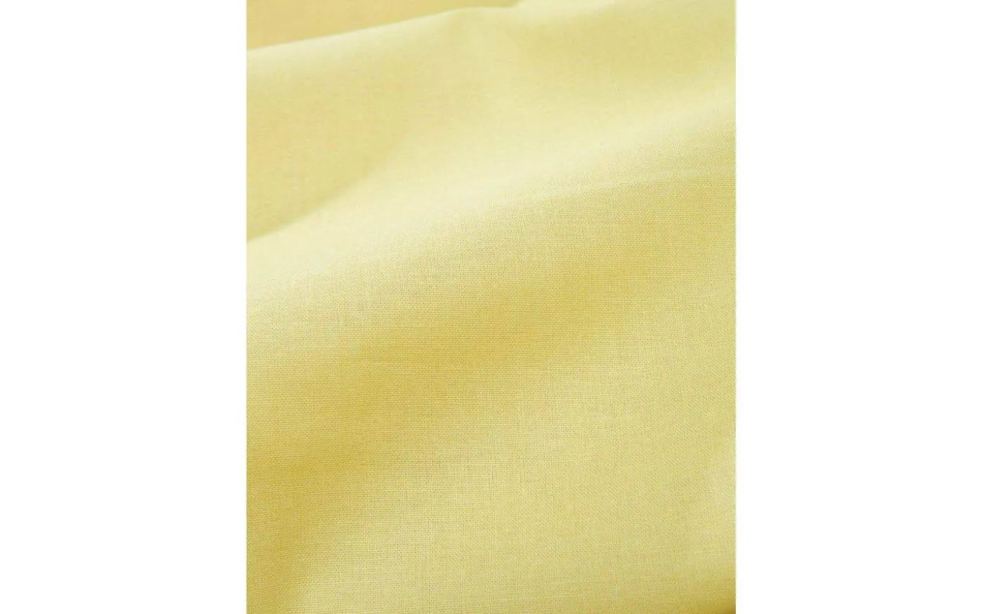 Allväv Lakansväv Bomullstyg Metervara Gul 150cm