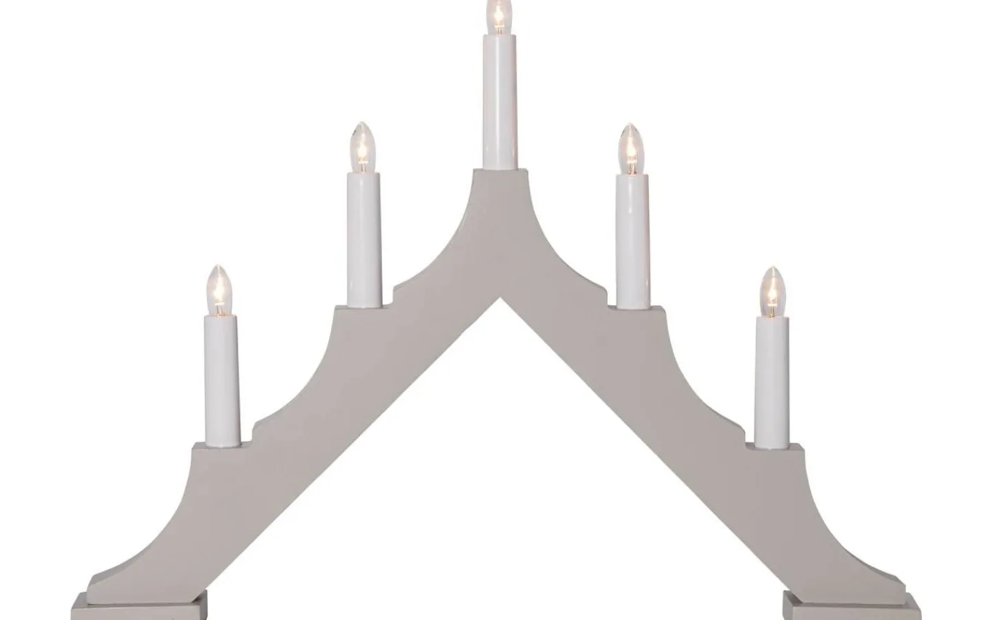 Adventsljusstakar 31-60 Cm<Star Trading Alma Adventsljusstake LED Beige 34cm