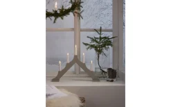 Adventsljusstakar 31-60 Cm<Star Trading Alma Adventsljusstake LED Beige 34cm