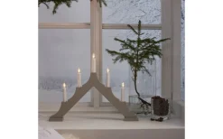 Adventsljusstakar 31-60 Cm<Star Trading Alma Adventsljusstake LED Beige 34cm