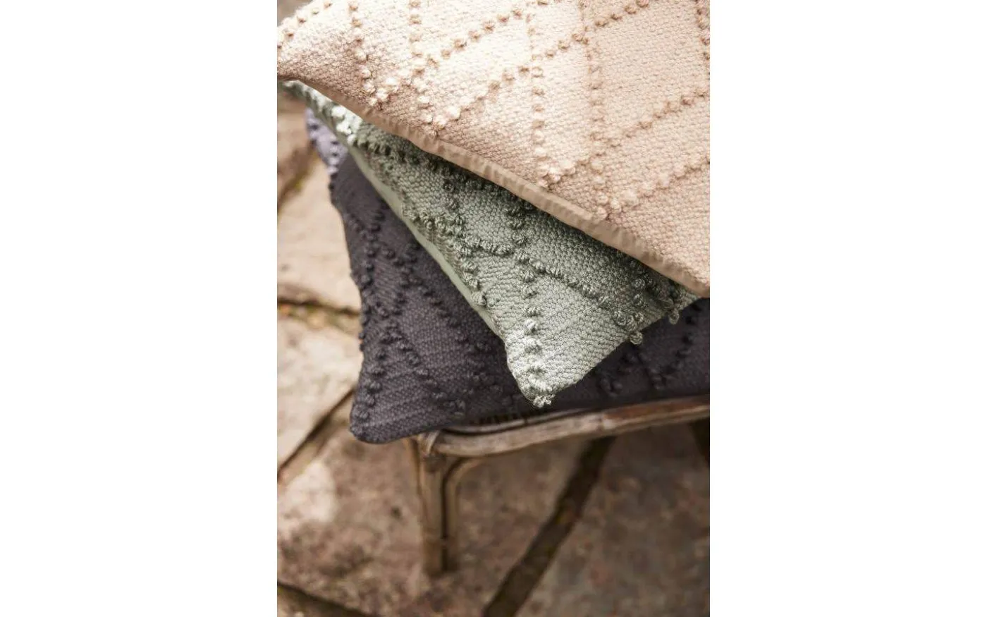 Alma Kuddfodral Grå 50x50cm