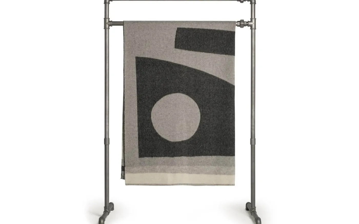 Alma Pläd Grå 130x180 cm