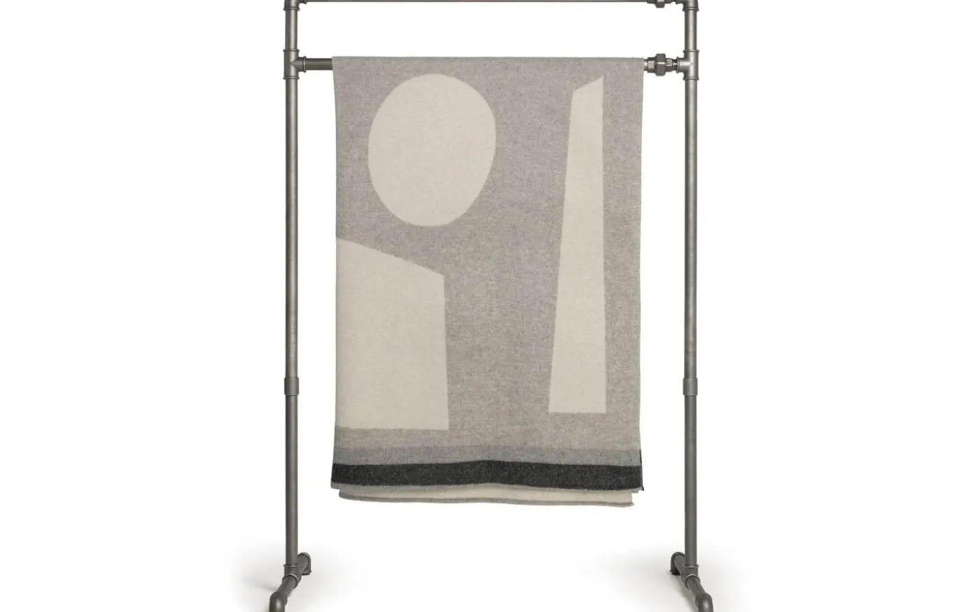 Alma Pläd Grå 130x180 cm