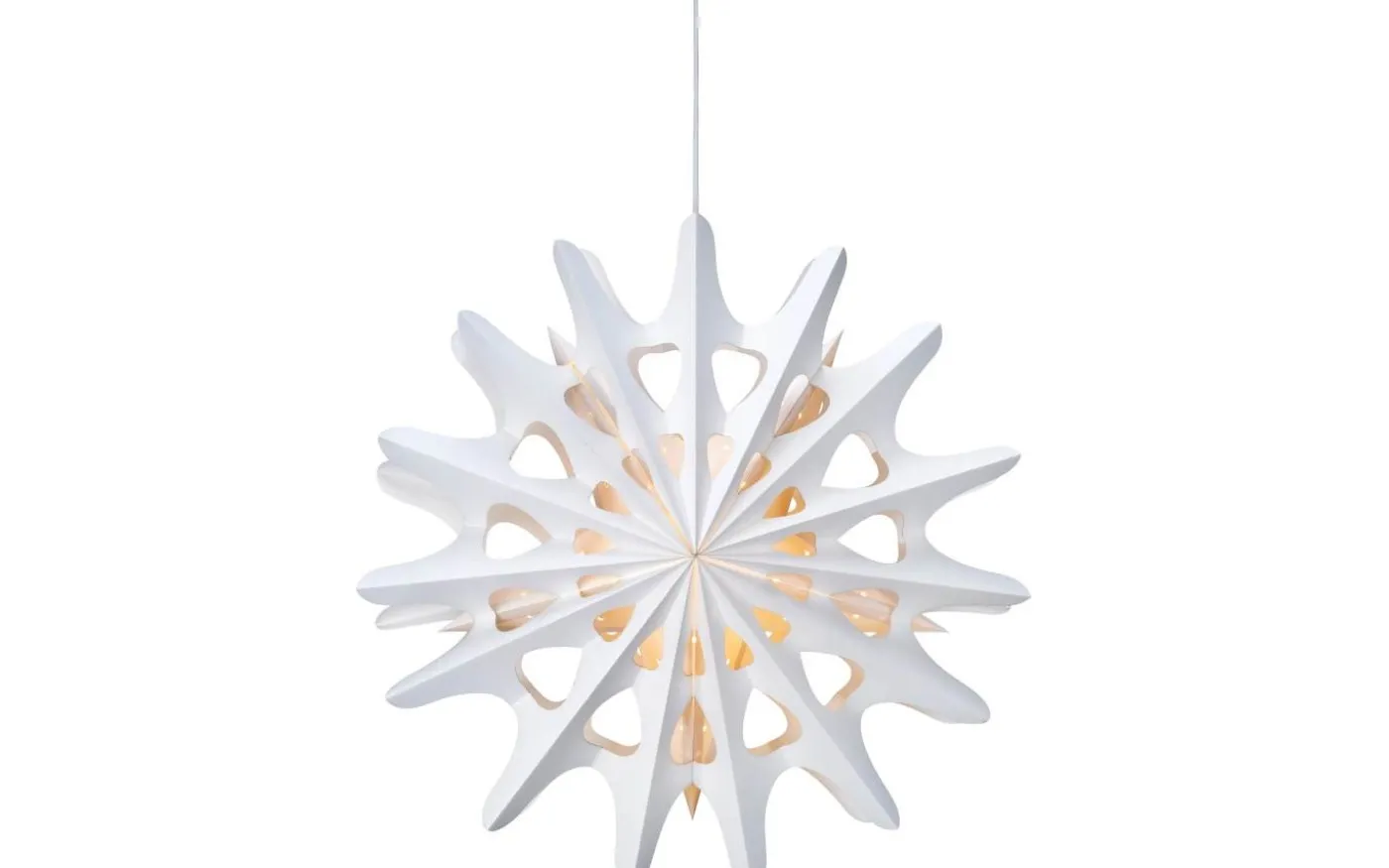 Alnäs Stjärna 55cm Vit