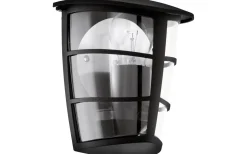Eglo Aloria Fasadlampa Svart IP44* Vägglampor Utomhus