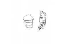 Eglo Aloria Fasadlampa Svart IP44* Vägglampor Utomhus