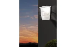 Aloria Fasadlampa Vit IP44