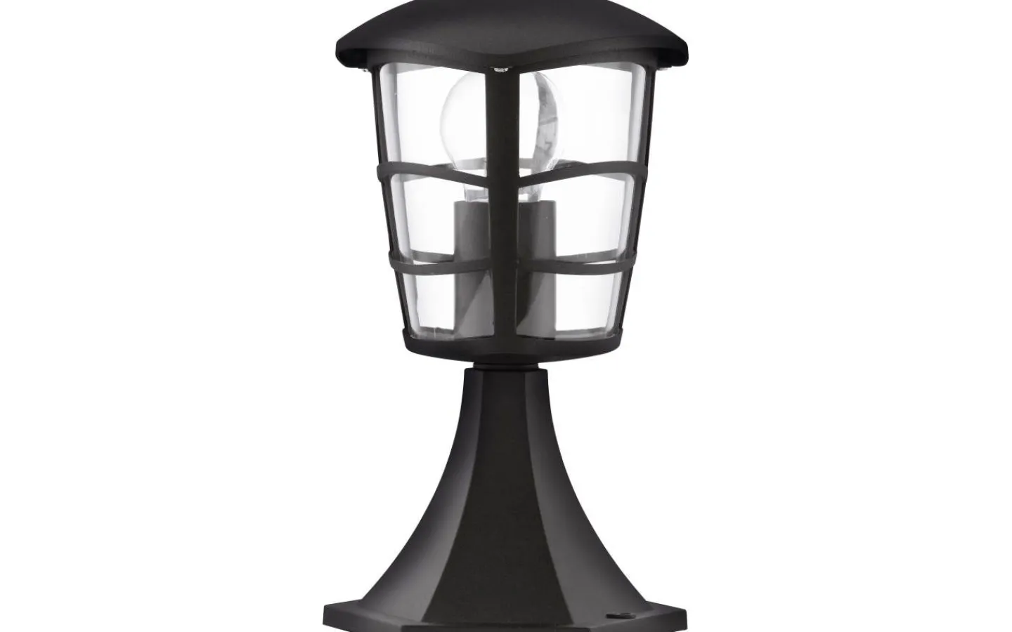 Eglo Aloria Fotlykta 30cm Svart IP44* Pollare & Grindlyktor