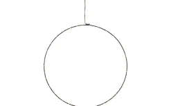 Alpha Pendel Cirkel 45cm Svart