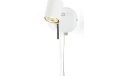 Cottex Alpha Väggspotlight GU10 Vit* Sovrum|Läslampor