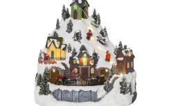 Julbyar Och Figurer<Star Trading Alpville Julby 24cm Multifärgad