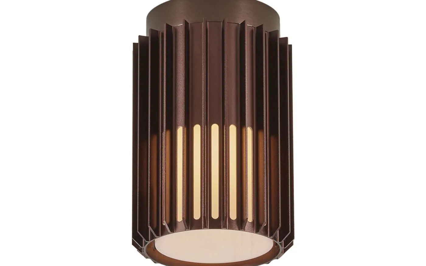 Aludra Seaside Plafond 12cm Metallisk Brun IP54