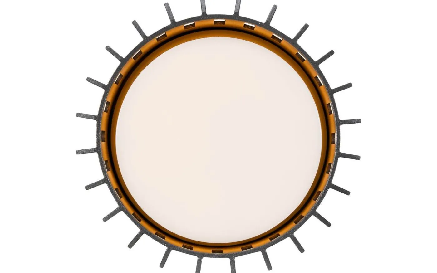 Aludra Seaside Plafond 12cm Antracit IP54