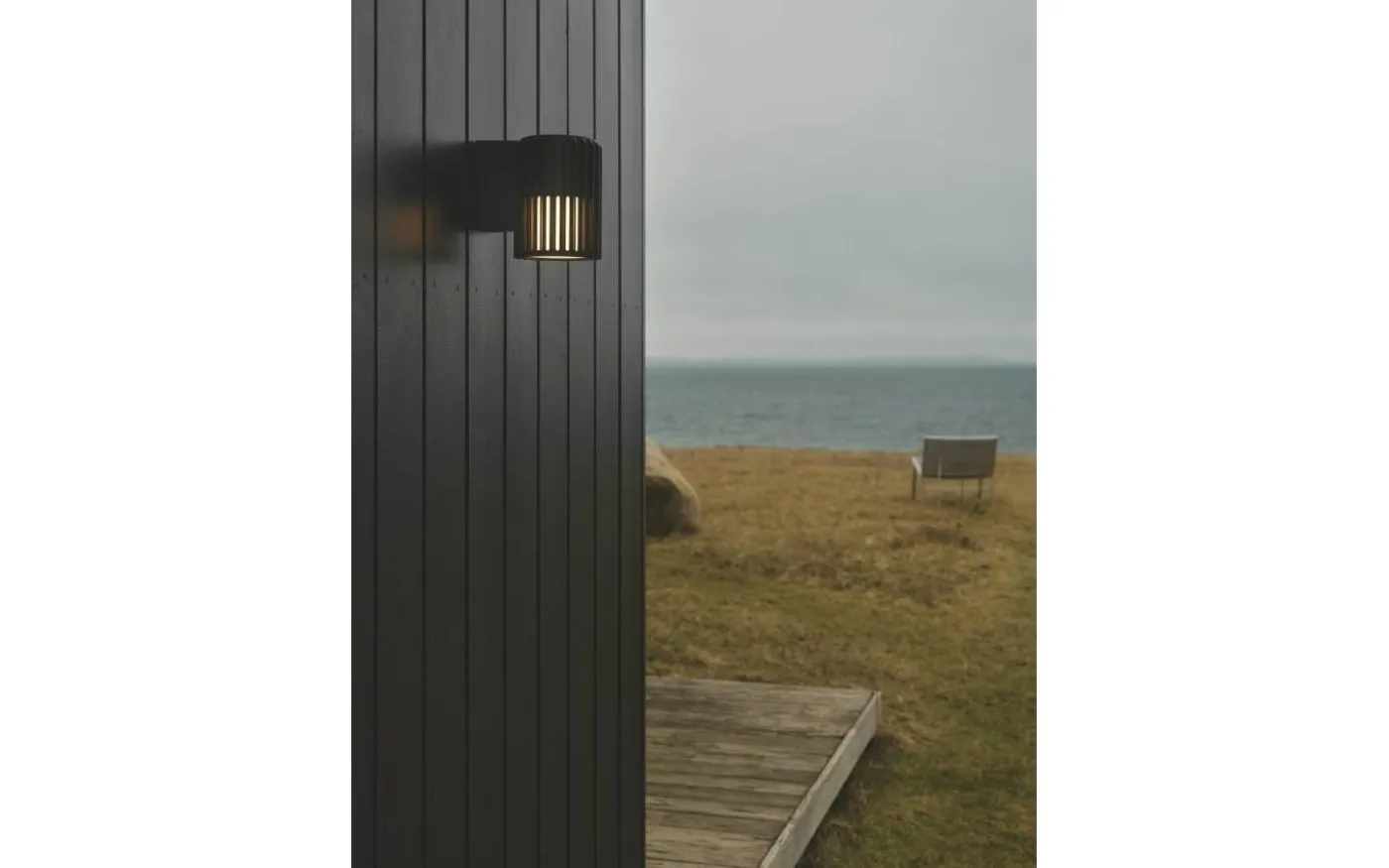 Aludra Seaside Vägglampa Svart IP54