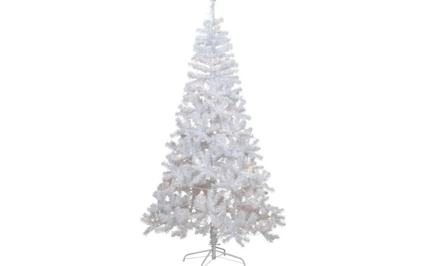 Star Trading Alvik Konstgran Med Ljusslinga 210cm Vit* Konstgranar Med Led