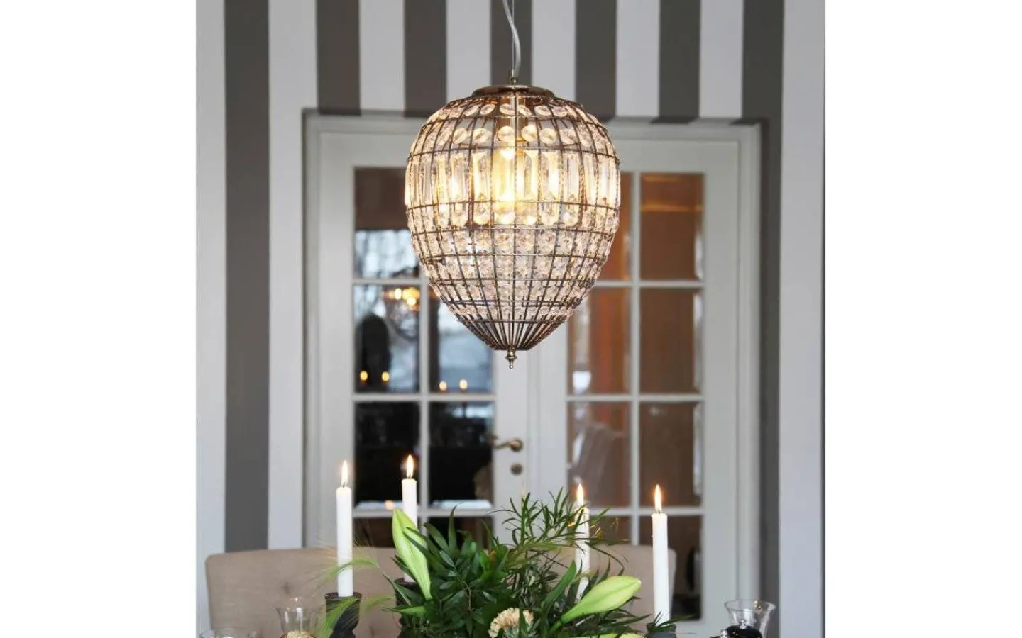 Vardagsrum|Kök & Matplats<By Rydens Amadeus Taklampa Ø30cm Antik