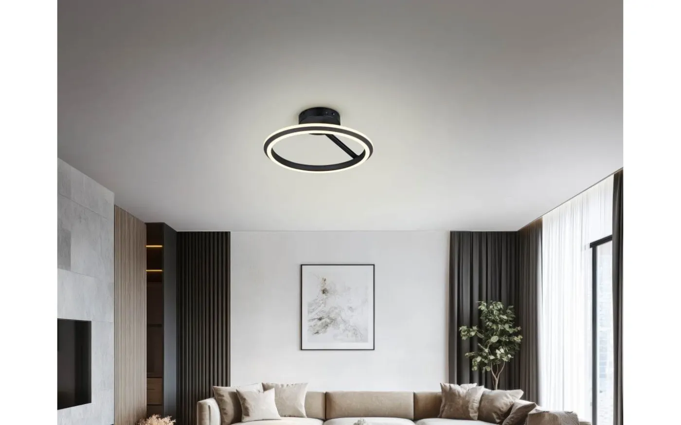Amador Plafond LED mattsvart