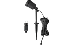 Konstsmide Amalfi Trädgårdsspotligt 36cm LED Svart* Markbelysning|System Konstsmide 12V