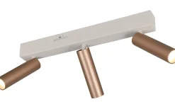 Avlånga Takspotlights|Takspot Med 3 Lampor<Trio Lighting Ambala Spotlight LED 3-delad kaffe