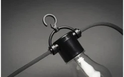 Konstsmide Ambaz Ljusslinga START 9,15m 10L Flatkabel Amber IP44* Partyslingor Utomhus 230V|Partyslingor Utomhus 230V