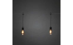 Ambrose Ljusslinga 4,5m 10L Lyktlampor Svart/Amber IP44