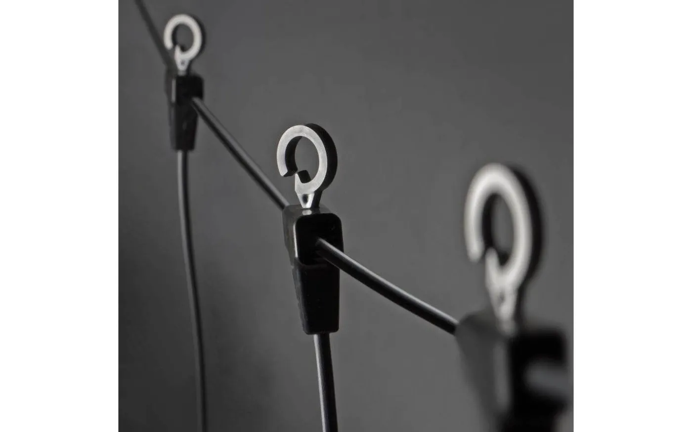 Ambrose Ljusslinga 4,5m 10L Lyktlampor Svart/Amber IP44