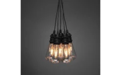 Ambrose Ljusslinga 4,5m 10L Lyktlampor Svart/Amber IP44