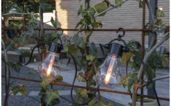 Partyslingor Utomhus 230V|Partyslingor Utomhus 230V<Konstsmide Ambrose Ljusslinga 4,5m 10L Svart/Amber IP44