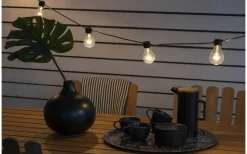 Ambrur Ljusslinga 9,5m 20L Dimbar Svart IP44