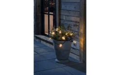 Partyslingor Utomhus 230V|Partyslingor Utomhus 230V<Konstsmide Ambrur Ljusslinga 4,75m 20L Klot Svart IP44