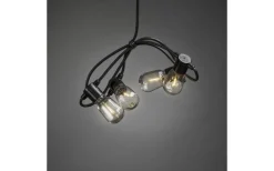 Konstsmide Amedig Ljusslinga 9,75m 40L Oval Amber IP44* Partyslingor Utomhus 230V|Partyslingor Utomhus 230V