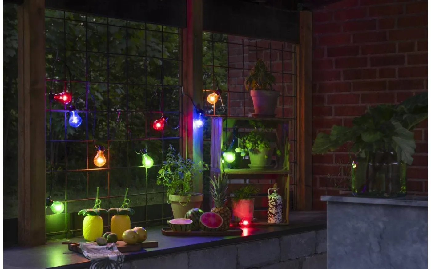 Amedig Partyslinga 4,5m 10L Färgmix IP44