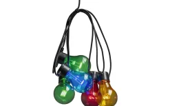 Partyslingor Utomhus 230V|Partyslingor Utomhus 230V<Konstsmide Amedig Partyslinga 9,5m 20L Färgmix IP44