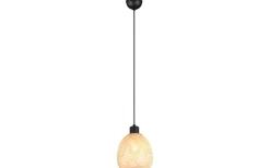 Amelie Fönsterlampa 18cm E27 naturfärgad/bambu