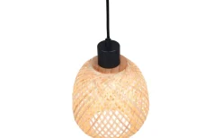 Amelie Fönsterlampa 18cm E27 naturfärgad/bambu