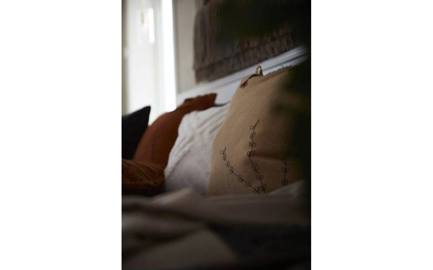 Amie Kuddfodral Iskaffe 45x45cm