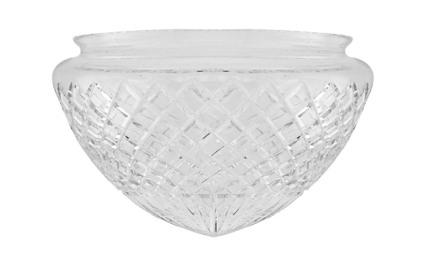 Reservglas Och Reservdelar<Karlskrona Lampfabrik Ampelskärm 200 - Klart rutslipat kristallglas