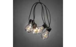 Konstsmide Amuze Ljusslinga START 9,15m 10L Amber IP44* Partyslingor Utomhus 230V|Partyslingor Utomhus 230V