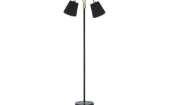 Amy Golvlampa 150cm Svart/Guld