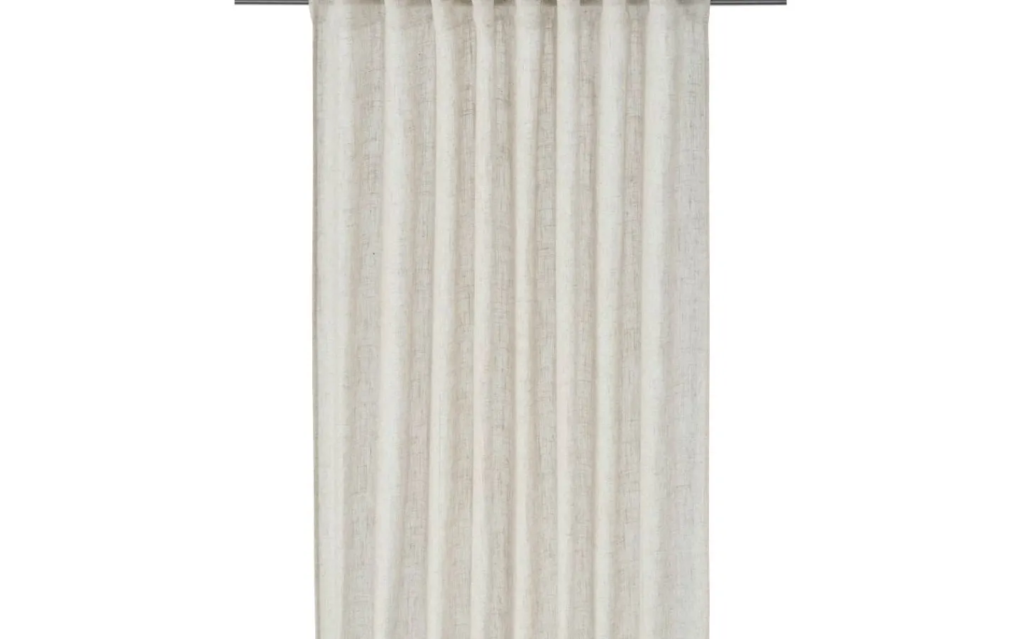 Svanefors Ana Gardin 2-pack Natur 140x280* Enfärgade Gardiner