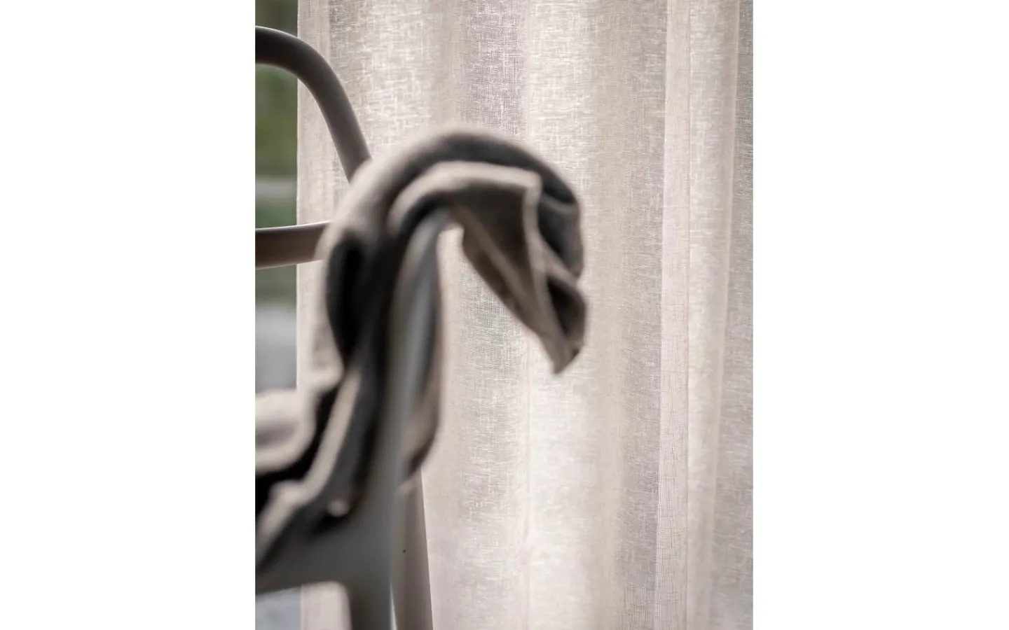 Svanefors Ana Gardin 2-pack Natur 140x280* Enfärgade Gardiner