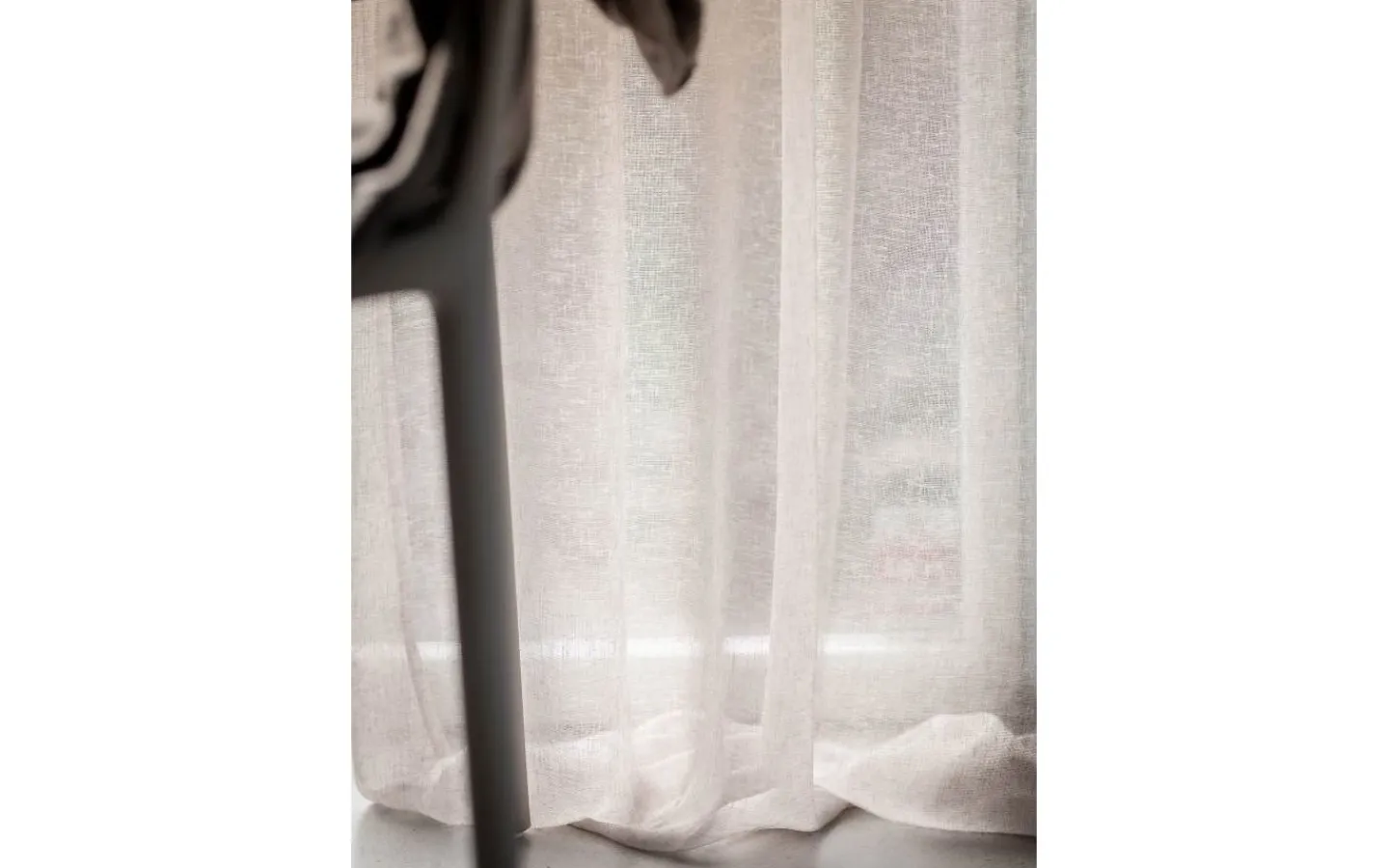 Svanefors Ana Gardin 2-pack Natur 140x280* Enfärgade Gardiner