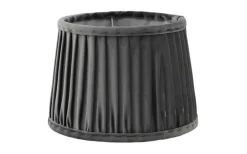 Hallbergs Anastacia Plisserad Lampskärm Ø45cm Grå* Plisserade Lampskärmar