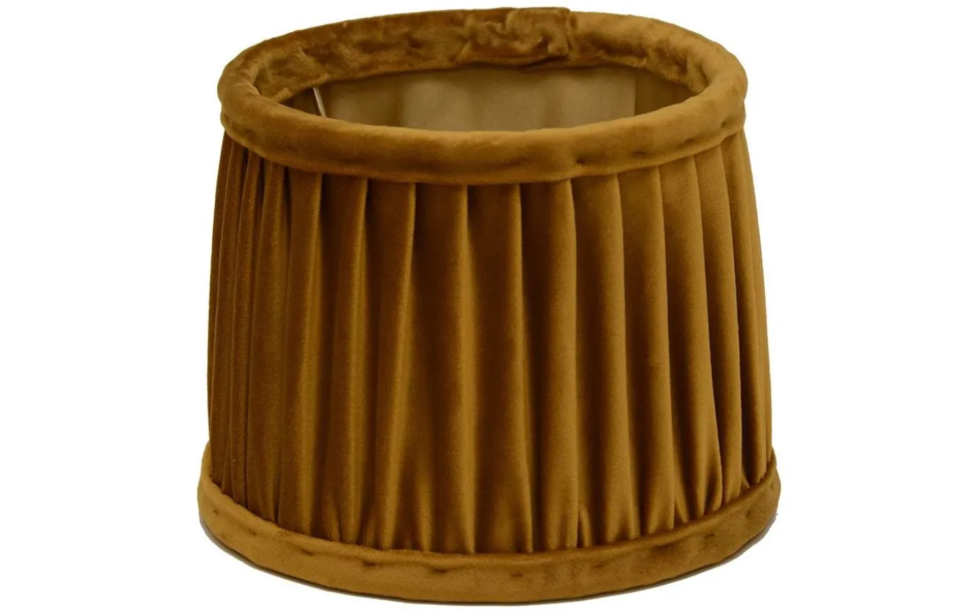 Anastacia Plisserad Lampskärm Ø35cm Guldgul