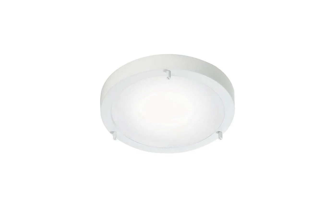 Ancona Maxi Plafond 32cm IP44, Vit